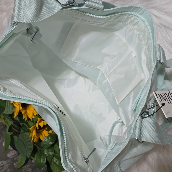 Kipling Adara Duo Willow Green Tote Bag - Picture 5 of 11
